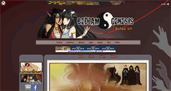 Desktop Screenshot of bedlamgenesis.com